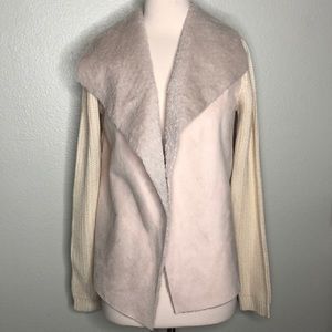 NWT 21 Main Twila Faux Shearling Jacket Size M